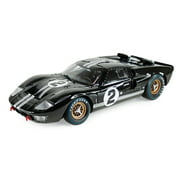 Shelby Collectibles SC408 1 by 18 Scale Diecast 1966 Ford GT-40 MK 2 Black2 Model Car
