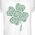 thumbnail image 2 of Junior's Mickey & Friends Shamrock Friends Graphic Tee White Medium, 2 of 3