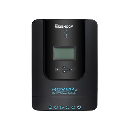 UPC: 0816360024651 | Renogy Rover 40 Amp 12V/24V DC Input MPPT Solar Charge Controller Auto Parameter Adjustable LCD Display Solar Panel Regulator fit for Gel Sealed Flooded and Lithium Battery