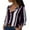 Red, variant on ibuvkizy Womens Tops Women Casual Cuffed Long Sleeve V-Neck Button Up Striped Shirt Blouse Tops,Tshirts for Women,Plus Size Blouses Shirts,Summer Tops for Women 2025