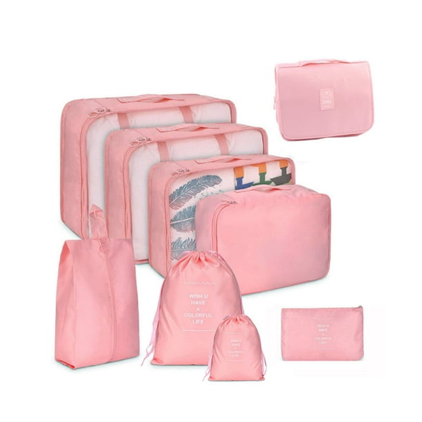 Compression Packing Cubes for Travel, 9pcsLuggage Organizers