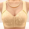 thumbnail image 4 of Lixiuxyad Ultimate Full Coverage Bra For With Superior Support And Comfort All Day Wireless T Shirt Bra Seamless Underwear For Plus Bust,Bras for Women Beige 36, 4 of 4