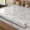 E, variant on Glossy Marble Paper Granite Kitchen Counter Wallpaper, Self Adhesive Stone Wall Sticker, Oil Proof Waterproof Peel and Stick Backsplash for Countertop Cabinet Bathroom, 118x24 Inch