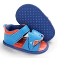 thumbnail image 6 of URMAGIC Infant Baby Boys Summer Beach Shark Sandals Anti-slip Soft Sole Shoes 0-18 Months, 6 of 10