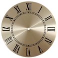thumbnail image 1 of 9.5Inch Aluminium Metal Wall Clock Dial Face Replacement Roman Numeral, 1 of 8