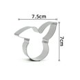thumbnail image 1 of Variety Styles Stainless Steel Easter Biscuit Cutter Easter Rabbit Eggs Carrot Cookie Mold Kitchenware Cookie Cutter Baking Tool, 1 of 5
