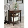 thumbnail image 4 of Convenience Concepts American Heritage 1 Drawer Wood Side Table, Espresso, 4 of 5
