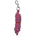 thumbnail image 2 of Tough1 Multi-Color Braided Poly Lead Red/Wht/Blu, 2 of 2