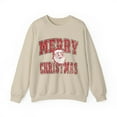 thumbnail image 3 of Santa Merry and Bright Sweatshirt, Xmas Sweatshirt 2025 - Sizes S-5XL ,Art Print JSC, 3 of 6
