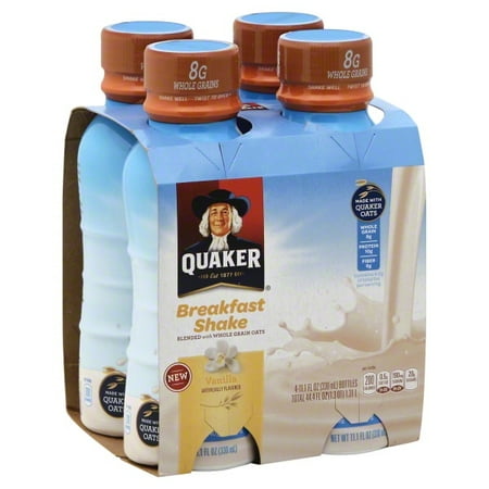 Quaker Oats Quaker Breakfast Shake, 4 ea