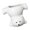 White, variant on Novelty Upsides Down Bear Planter Handcrafted Lovely Bear Shape Plant Pots For Plant And Accessories