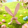 thumbnail image 5 of Easter Bunny Ear Tree Topper - Adorable Bunny Ear Styled Decor for Mini Easter Trees, Festive Home Decoration & Perfect Gift for Easter Celebrations, Cute Spring Holiday Tree Accent, 10*15in, Pink, 5 of 9