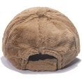thumbnail image 3 of LinYooLi Plush Baseball Cap for Women Faux Rabbit Fur Sports Hat Warm Fluffy Winter Hat 2022, 3 of 5