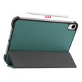 thumbnail image 3 of PANDACO Forest Green Leather Folio Case with Smart Cover for iPad Air 10.9-inch (2020-2022), 3 of 5