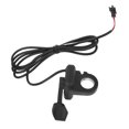 thumbnail image 2 of Electric Bike Right Hand Thumb Throttle Accelerator Part SM Plug Bike Modification Accessories for Universal 12V to 72V, 2 of 14
