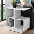 thumbnail image 2 of HomeRoots 332716 24 in. White Accent Table, 2 of 4