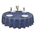 thumbnail image 1 of VONKY Wide Application Round Tablecloth Waterproof And Oil Resistant Convenient And Practical Tablecloths misty blue 180cm 1Set, 1 of 6