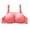 Pink, variant on CFLVAEK Women's Plus Size Bras No Underwire Full Coverage Bra Breathable Push Up Bralette Comfy Adujustable Everyday Bras Black L