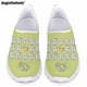thumbnail image 1 of Zapatos planos casuales con estampado de dientes de dibujos animados de Doginthehole para mujer, zapatos de malla ligeros y transpirables de verano, zapatos planos cómodos para enfermería, 1 of 5