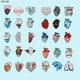 thumbnail image 3 of Creativo Corazón Solapa Pin Calavera Broche Costilla Arco Iris Protección Océano Amor Cráneo Accesorios De Ropa Regalos, 3 of 4