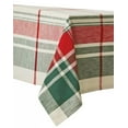 thumbnail image 5 of Bee & Willow Red & Green Christmas Plaid Cotton Tablecloth 60x102 Oblong, 5 of 5