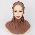 thumbnail image 4 of EnJoCho Stretch Turbans Hat for Ladies Easy Wear Soft Hijab For Women Instant Hijab Scarf Turbans Prayer Scarf Abayas Dress Clothes, 4 of 9