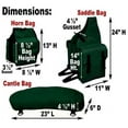 thumbnail image 4 of Nylon Saddle Bags Set 3 Item for Trail Riding, 4 of 4