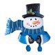thumbnail image 1 of Papá Noel, Muñeco De Nieve, Valla, Mirón, Decoración Navideña, Festividad Al Aire Libre Para La Ocasión, 1 of 7
