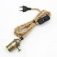 thumbnail image 2 of Portalámparas E27 con cable e interruptor, suspensión con casquillo para lámparas de pie, candelabros, PEBA, 2 of 5