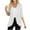 White, variant on Womens 2025 Fall Clothes New 3/4 Sleeve Cardigan for Women Lightweight Open Front Sweater Plus Size Casual Coat Fall Trendy Clothes Pinky M