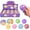 D, variant on Chanana 12PCS Glitter Dumpling Squishy, 2Inch Jumbo Dumpling Stress Ball, Rainbow Mystery Squishys Bun, Anxiety Relief Fidget, Soft Squeeze Decompression Dough