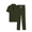 Green, variant on Ediodpoh Men's Summer Suits Casual Business Jacket with Jacquard Texture for Daily Wear Comfortable Lightweight Breathable Fashion Outfit Men's Trousers Suit Black S