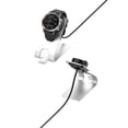 thumbnail image 2 of Fast Charge Charger Stand Charging Cable Bracket Compatible with Garmin-Forerunner 945 LTE Smartwatch Holder Devices, 2 of 20