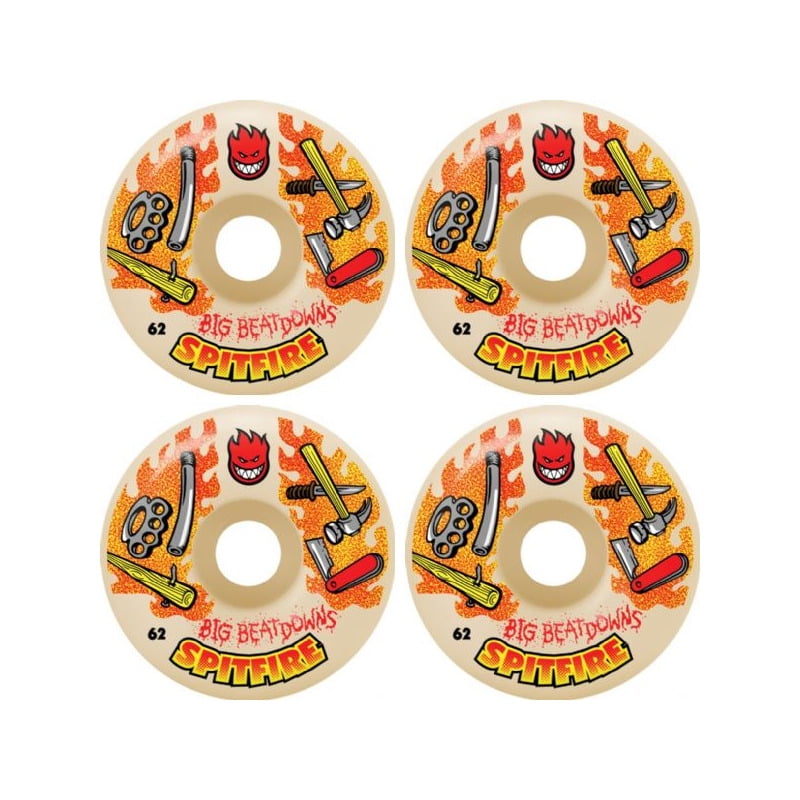 Spitfire F4 Classic Big Beatdown Skateboard Wheels 99a 60mm