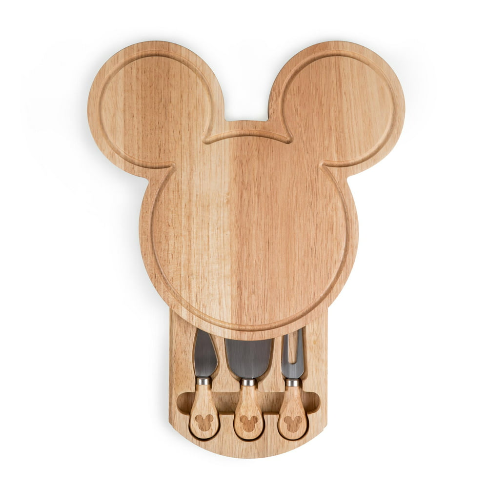 TOSCANA Disney's Mickey Mouse Head Shaped Cheese Board