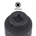thumbnail image 4 of Uxcell 3/8" Drive by 24mm 6-Point Impact Shallow Socket, CR-MO Standard Metric Sizes, 4 of 5