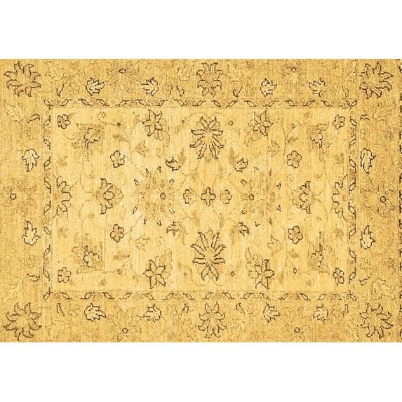 Ahgly Company Indoor Rectangle Oriental Brown Traditional Area Rugs, 3' x 5'