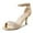 Fine Gold Glitter, variant on Dove Leopard Comfortable and Stylish Stiletto Heels for Women – Open Toe Sandals Ankle Strap Dress Shoes Heel