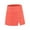 Slit-Orange, variant on SILVERCELL Teens Girls Casual Mini Skirts with Liner Kids Little Girl Athletic Culottes Pleated Skater Skirt Tennis Skirt Skorts, 6-16 Years