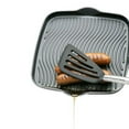 thumbnail image 5 of Starfrit 10" Grill Pan With Foldable Handle, Cast Aluminum Non-Stick Base, Oven Safe Up To 350°F, Easy Pour Spouts, Dishwasher Safe, 5 of 5