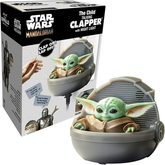 The Mandalorian: The Child Talking Clapper with night light