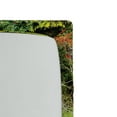 thumbnail image 2 of Ambesonne East Fitted Sheet, Trees Foliage Rock Garden, Twin Size, Green White, 2 of 2