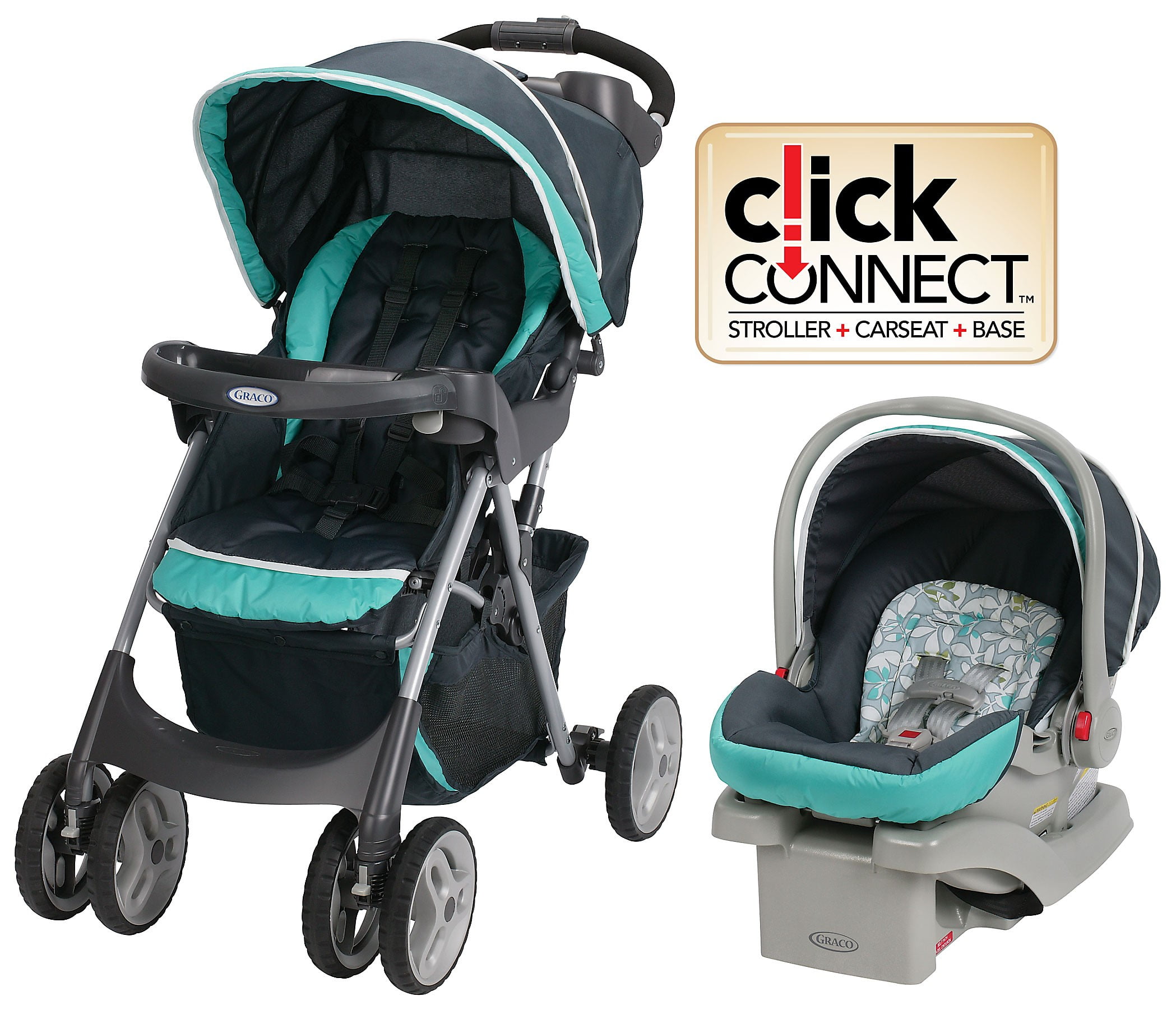 graco click connect stroller car seat