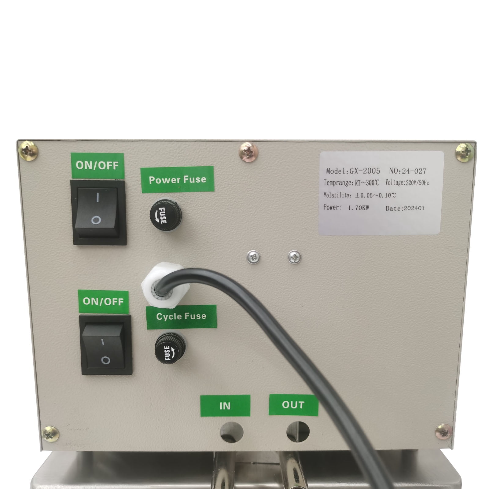 5L High Temperature Oil Circulator Thermostatic Circulating Cycle Oil Bath 220V