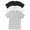 B, variant on Calvin Klein Men's Cotton Classic V-Neck T-Shirt (3-Pack)