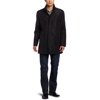 Kenneth Cole Men's Bonded Poly Car Coat, Black, X-Large