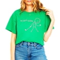 thumbnail image 3 of No Golf Today Shirt for Men & Women Funny Sad Stick Figure Graphic Tee for Golfer Vintage Green shirt Adult Small, 3 of 5