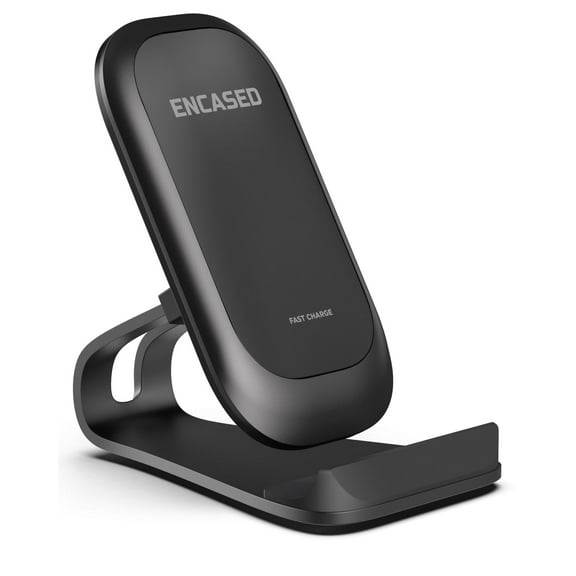 Encased iPhone Wireless Charger (15W) Fast Charging Qi Stand with Cable for iPhone X/XR/11/12/Pro Max