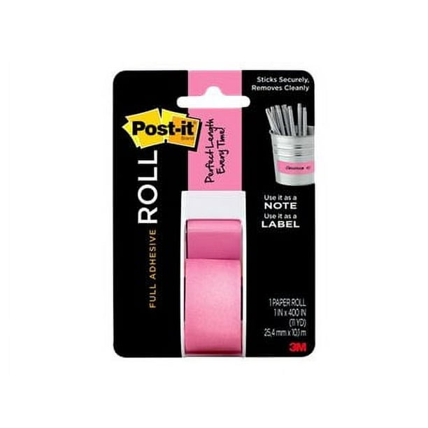 Post-it Super Sticky 2650-P - Rouleau de notes Collantes avec Distributeur - - Rose