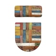thumbnail image 5 of HELLHERO Colored Wooden Board Patterns Toilet Lid Covers, Soft Universal Elastic Installation, Comfortable and Practical Elastic Bottom Elastic Edge, 5 of 8